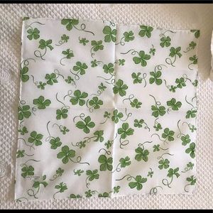 D. Porthault handkerchief